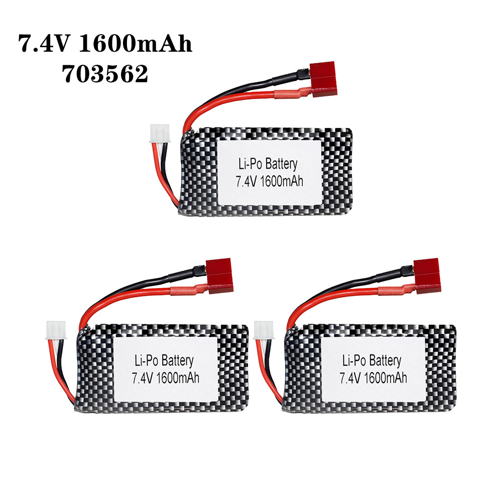 Rc Helicopter Coaxial - 1/2/3 шт./лот 7,4 В 1600 мАч
